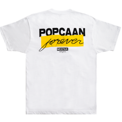 Popcaan Forever Cover Tee - White